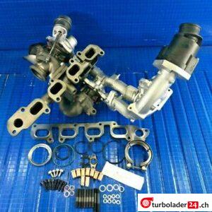 Bi-Turbolader für VW Transporter T5, 2.0 TDI-CR, 180 PS, Baujahre 2010-2015